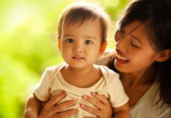 Mother and baby