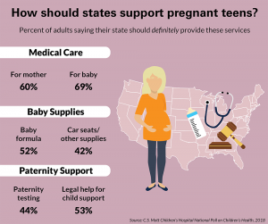 How should states support pregnant teens?