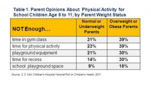 Kids and Gym Physical Activity Exercise